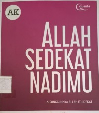 Image of Allah Sedekat Nadimu