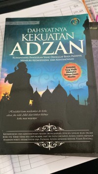 Image of Dahsyatnya Kekuatan Adzan