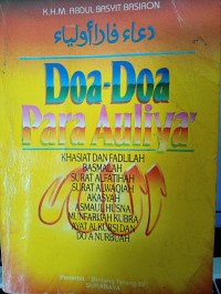 Image of Do'a - Do'a Para Auliya'
