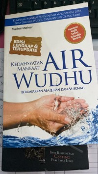 Image of Kedahsyatan Manfaat Air Wudhu