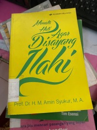 Image of MENATA HATI AGAR DI SAYANG ILAHI