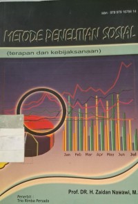 Image of Metode Penelitian Sosial (Terapan & Kebijaksanaan)