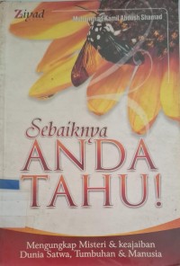 Image of Sebaiknya Anda Tahu